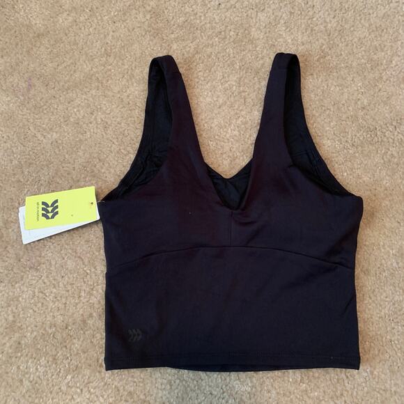 Women’s FLEX V- NECK TANK SPORTS BRA Size XS -Active Wear All In Motion NWT - Picture 2 of 13